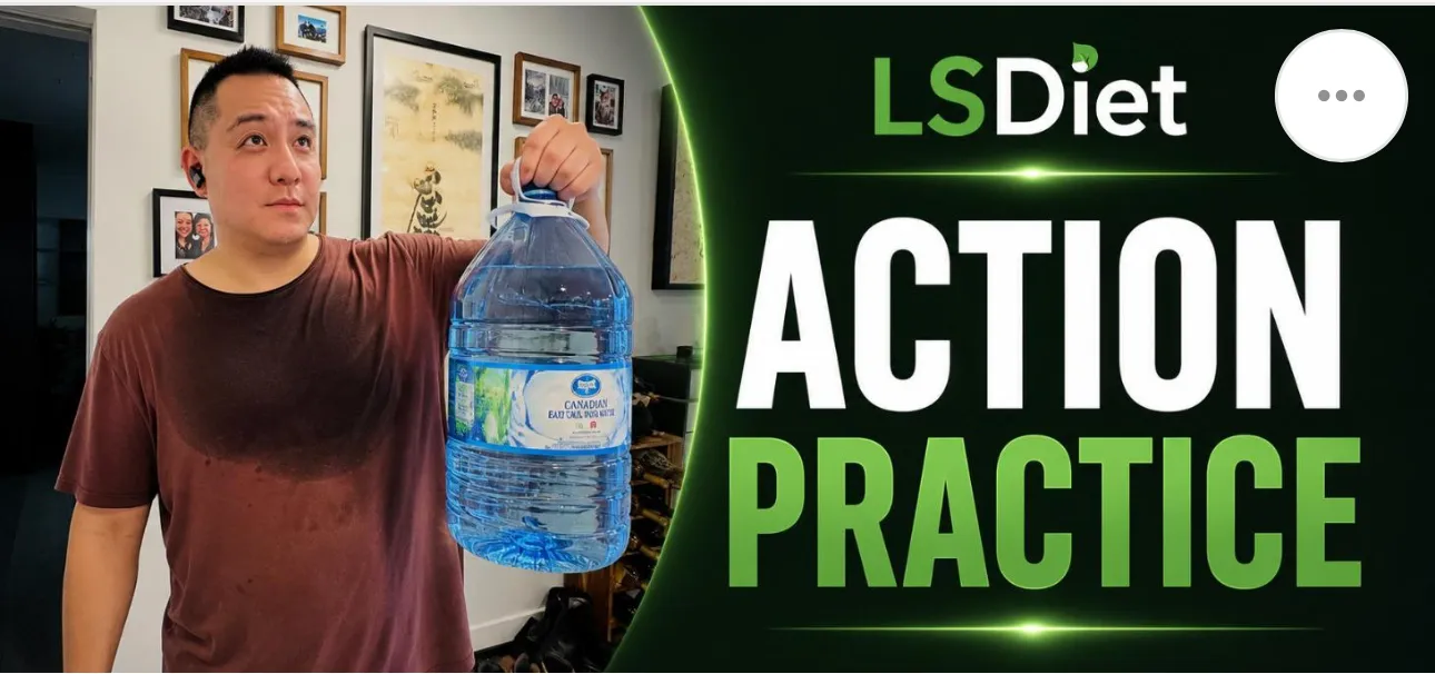 Action Practice classroom inside the LS Diet training vault, showing daily behavioural video lessons